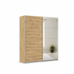 Schwebetürenschrank Quadra 181 x 210 cm