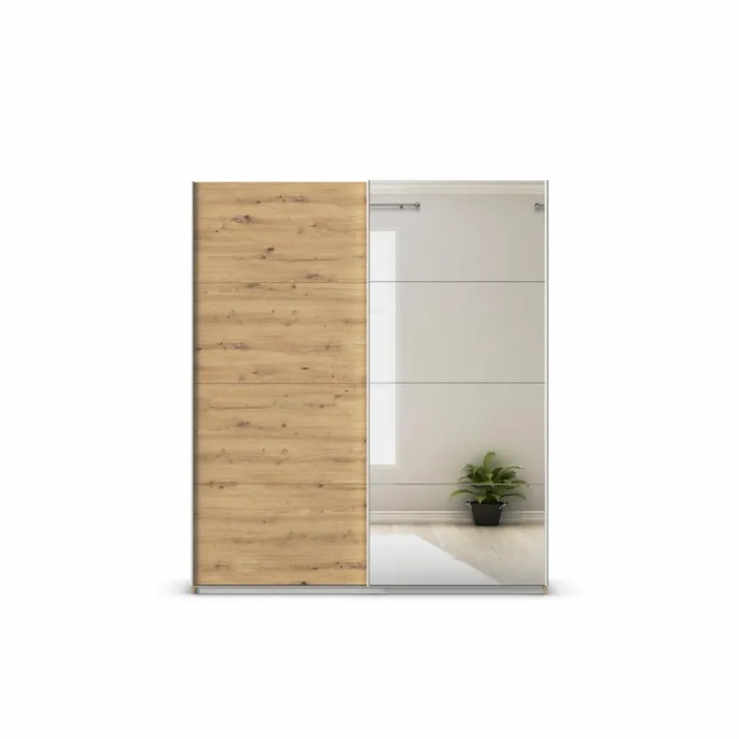 Schwebetürenschrank Quadra 181 x 210 cm