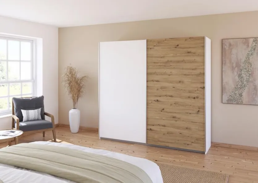 Schwebetürenschrank Quadra 226 x 210 cm
