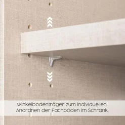 Schwebetürenschrank Quadra 226 x 210 cm