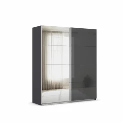SchwebetĂŒrenschrank Quadra 181 x 210 cm