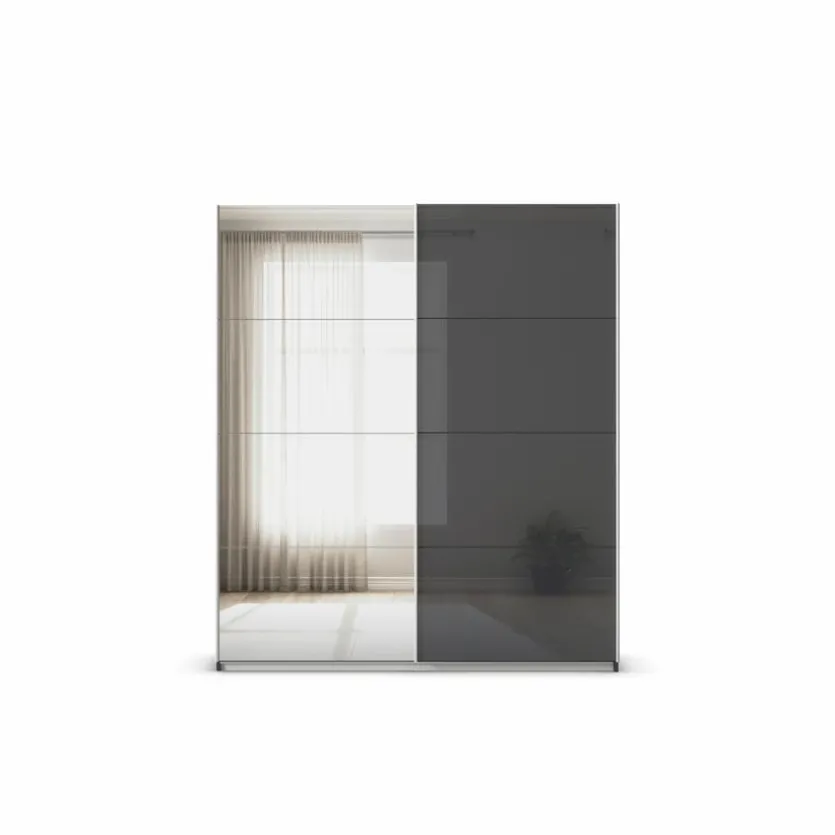Schwebetürenschrank Quadra 181 x 210 cm