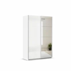 Schwebetürenschrank Quadra 136 x 210 cm
