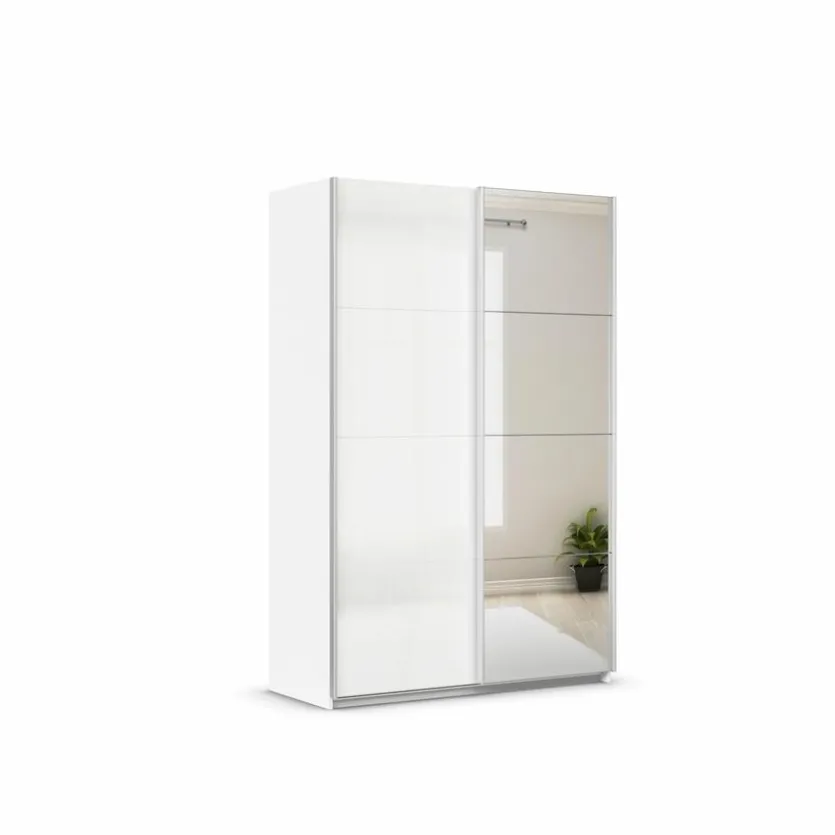 Schwebetürenschrank Quadra 136 x 210 cm