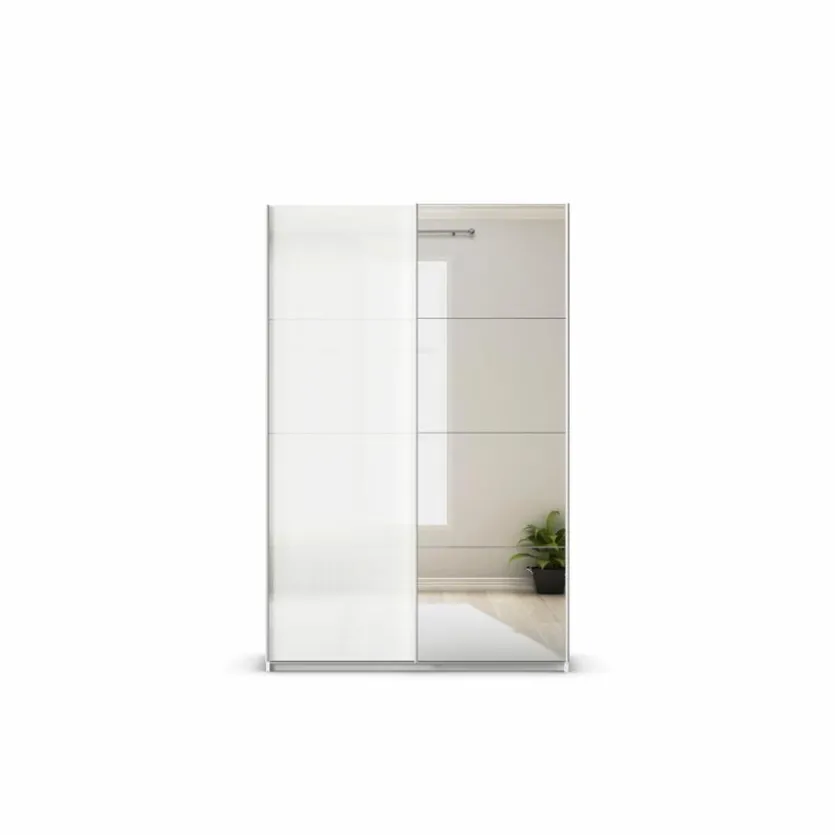 Schwebetürenschrank Quadra 136 x 210 cm