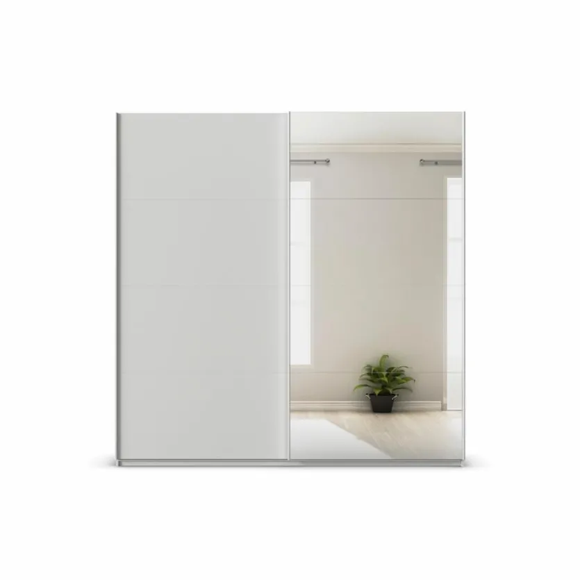 Schwebetürenschrank Quadra 225 x 229 cm