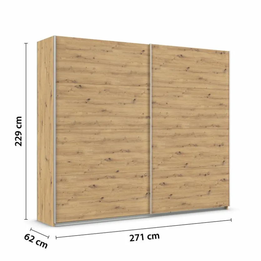 Schwebetürenschrank Quadra 271 x 229 cm