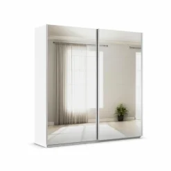 Schwebetürenschrank Quadra 225 x 229 cm