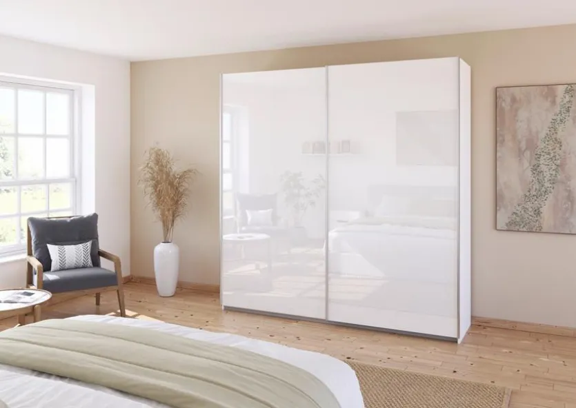 Schwebetürenschrank Quadra 225 x 229 cm