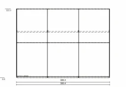 Schwebetürenschrank Scale 301 x 223 cm