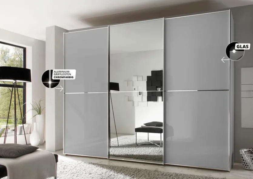 Schwebetürenschrank Sinfonie 298 x 222 cm