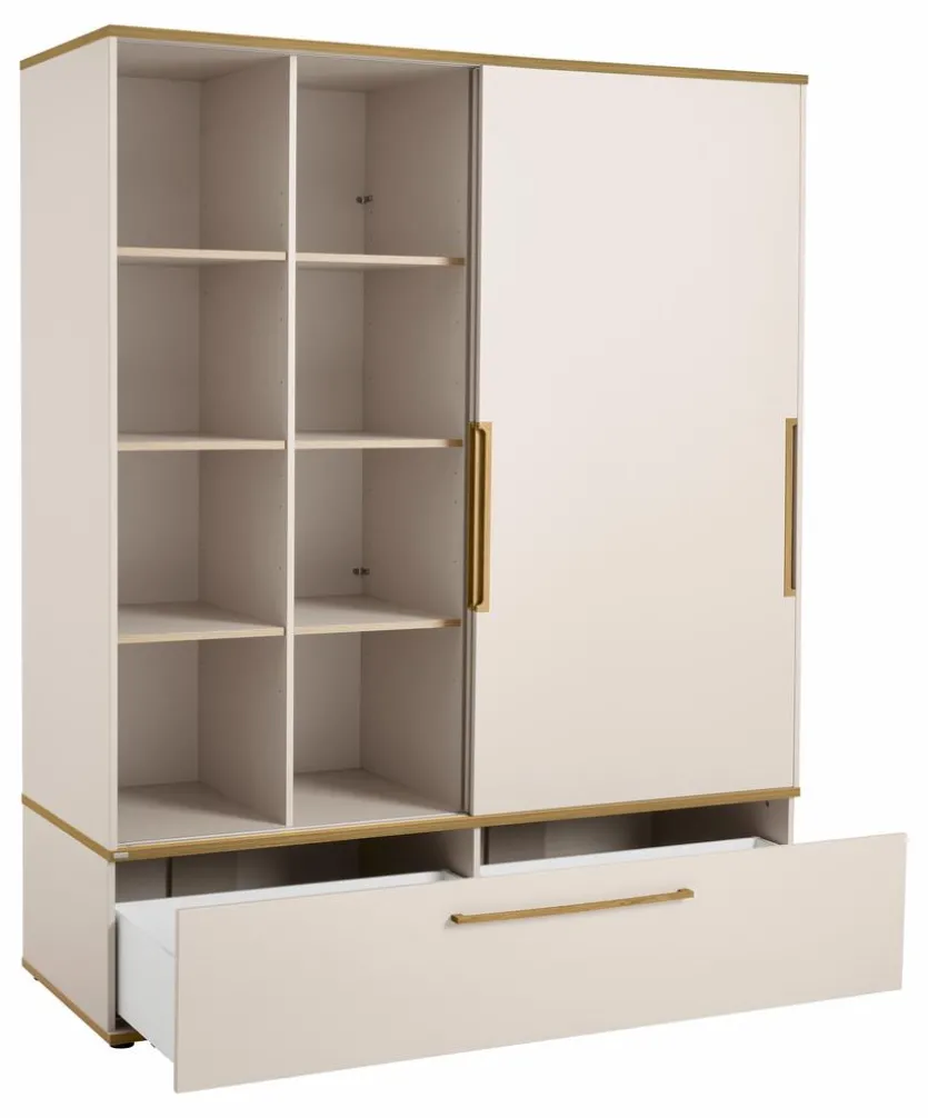 Schwebetürenschrank Stiene 164 x 200 cm