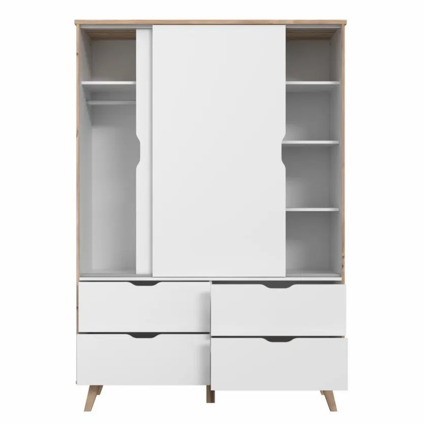 Schwebetürenschrank Vankka 139 x 202 cm