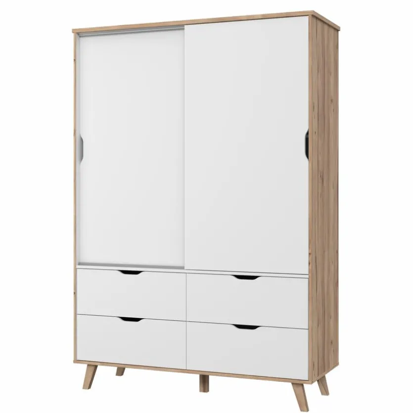 Schwebetürenschrank Vankka 139 x 202 cm