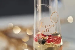 Sektglas Feiern 2tlg.
