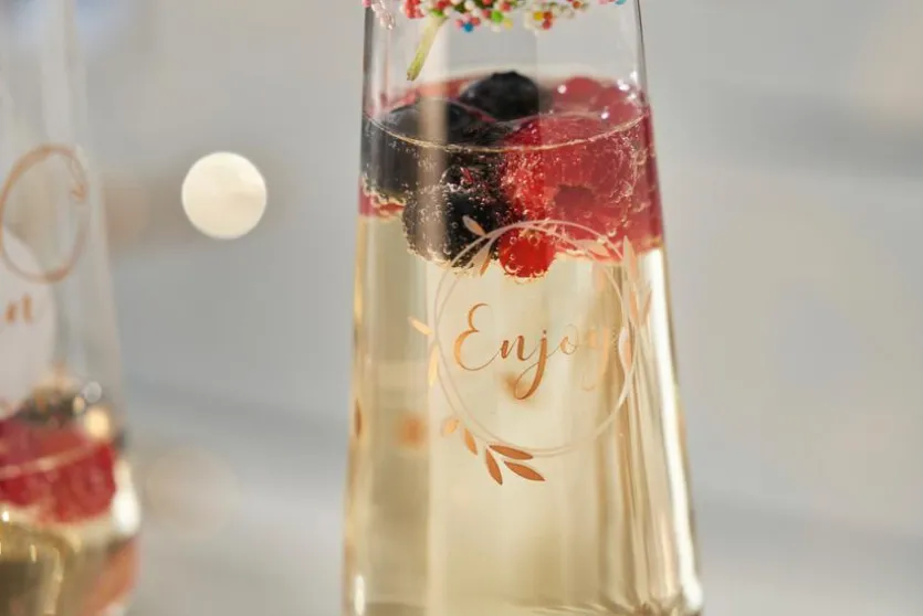 Sektglas Feiern 2tlg.