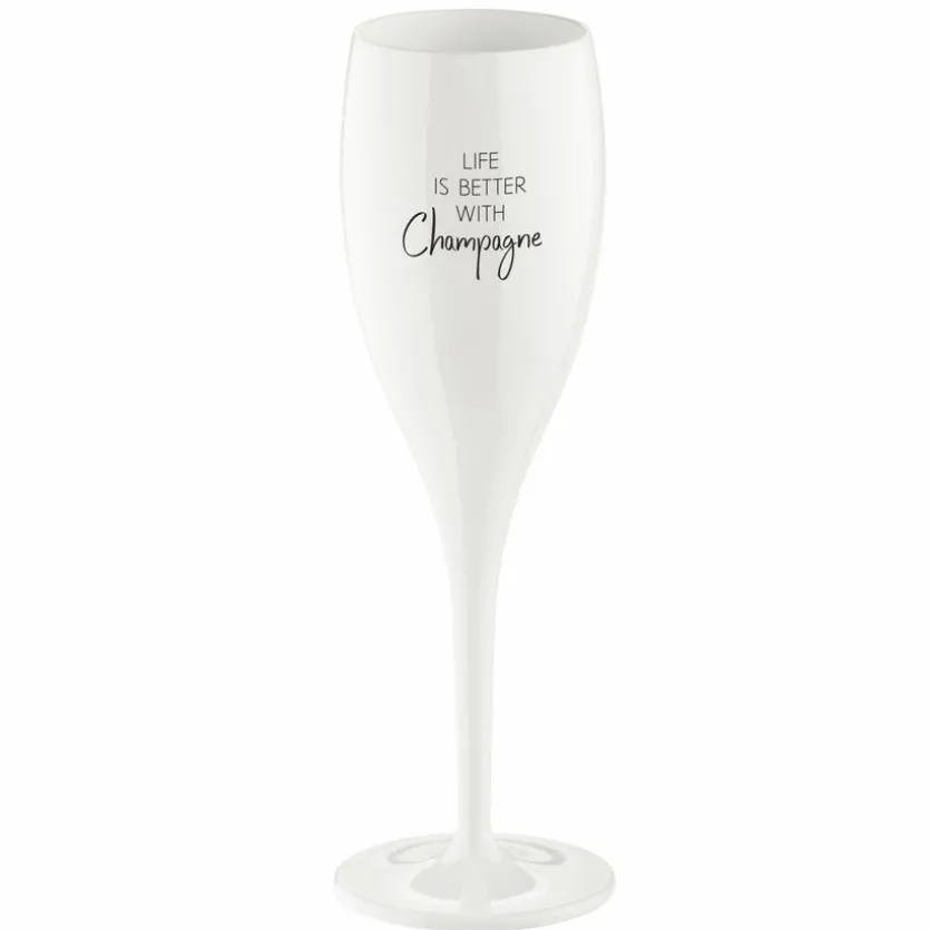Sektglas Life ist better 100 ml