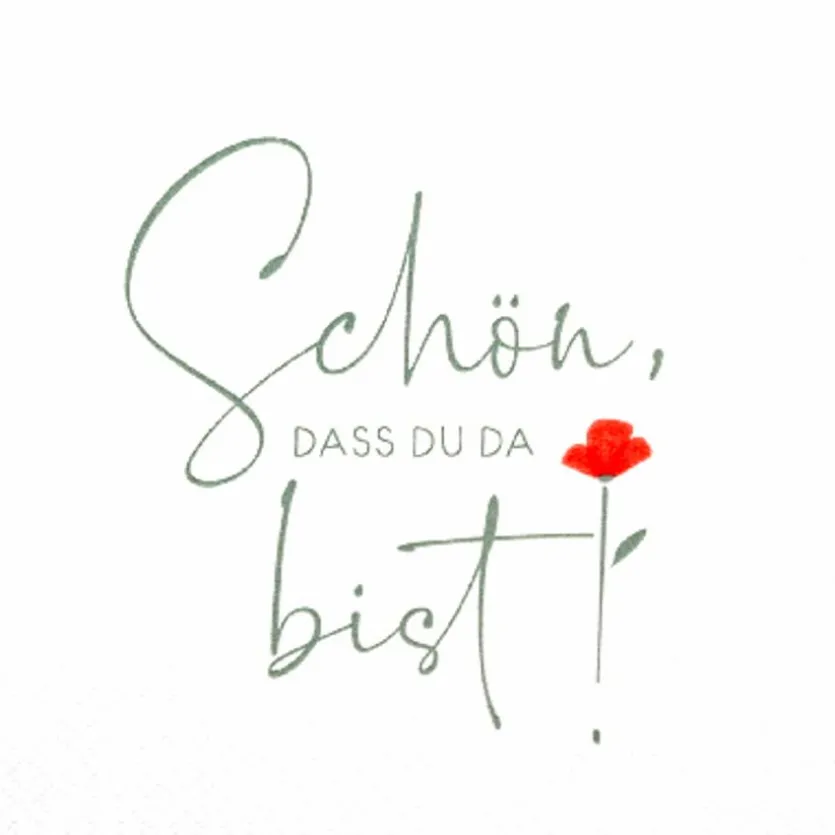 Serviette Schön 20tlg.
