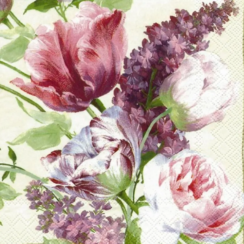 Serviette Elizabethan garden 20tlg.