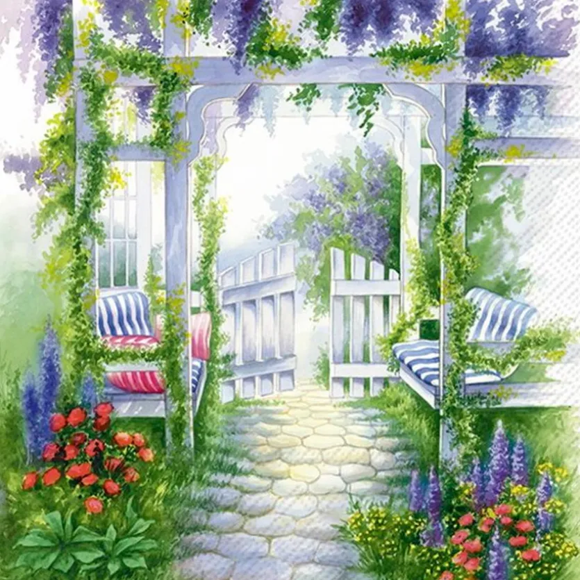 Serviette Garden Idyll 20tlg.