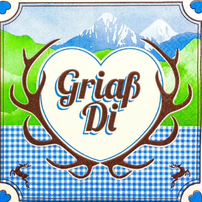 Serviette Griaß Di 20tlg.