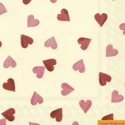 Serviette Hearts 20tlg.