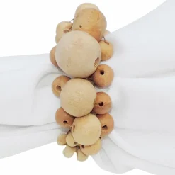 Serviettenring Wood Beads Ø 7 cm