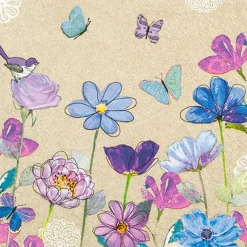 Serviette Pink and Blue 20tlg.