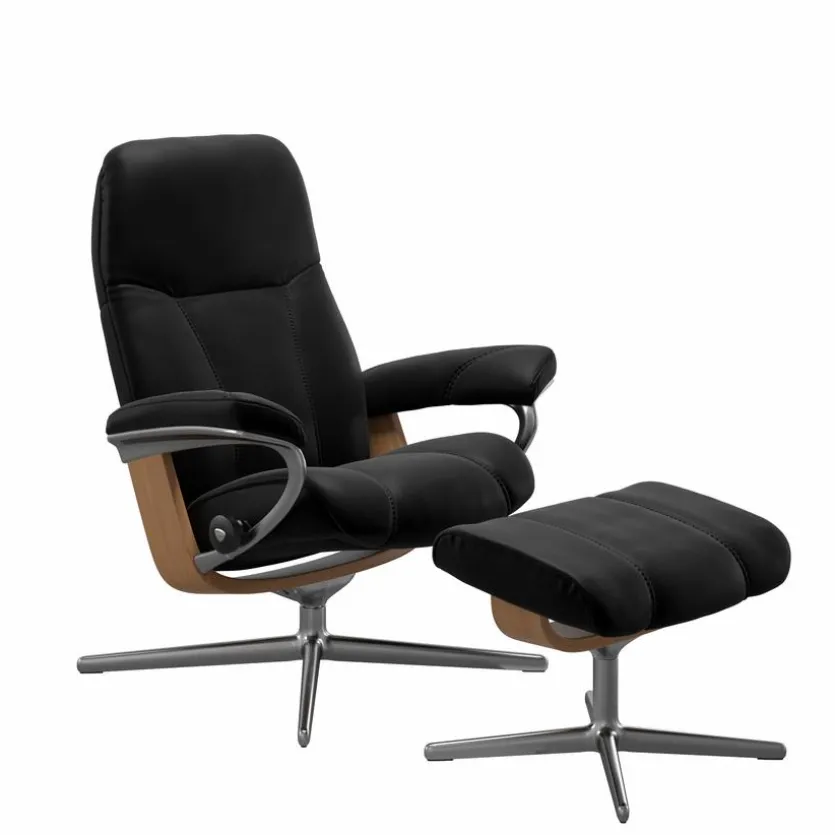 Sessel mit Hocker Consul Cross