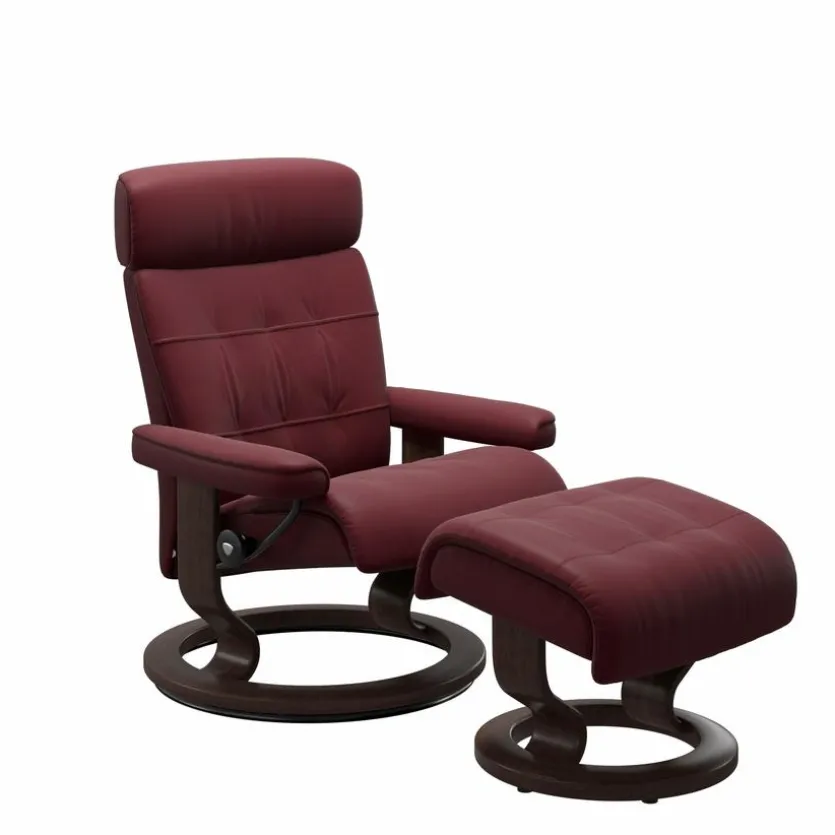 Sessel mit Hocker Erik Classic