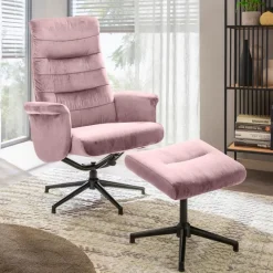 Sessel mit Hocker Krems