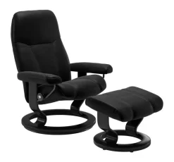 Sessel mit Hocker M Consul Classic *Aktion*