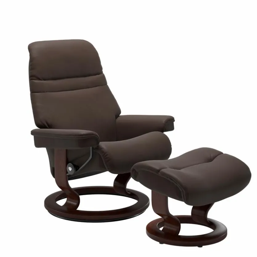 Sessel mit Hocker Sunrise Classic