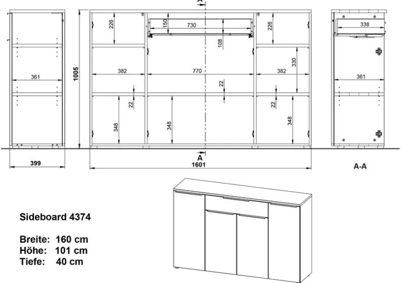 Sideboard Mailand