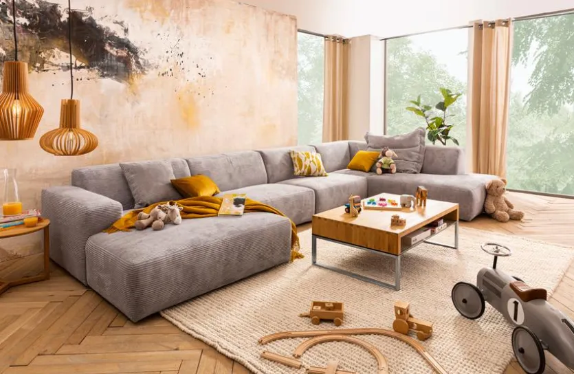 1-Sitzer mit Anstellhocker Valencia