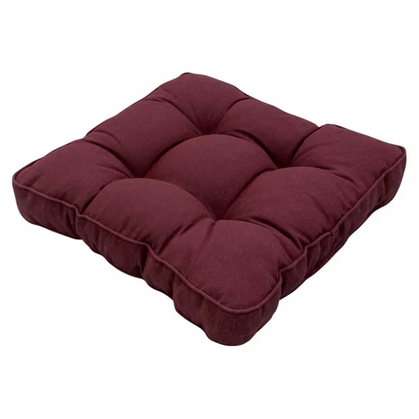 Sitzkissen Panama Bordeaux