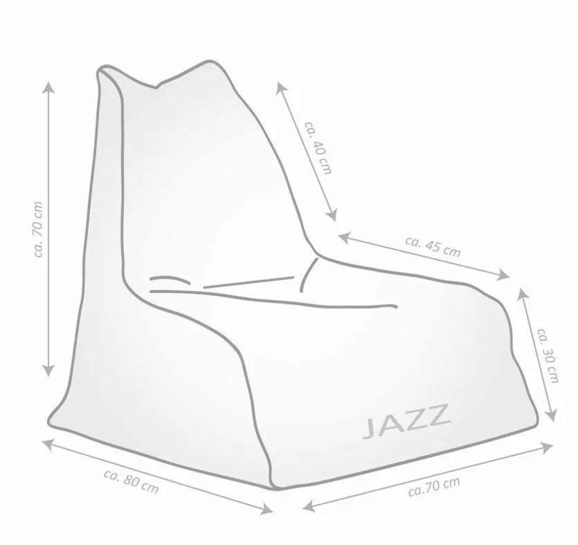 Sitzsack Jazz Woolly
