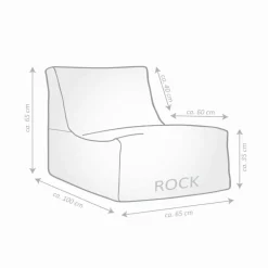 Sitzsack Rock Shara