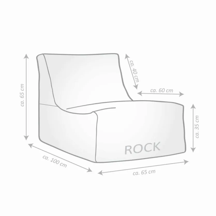 Sitzsack Rock Shara