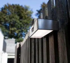 Solar-Außenwandleuchte Brick