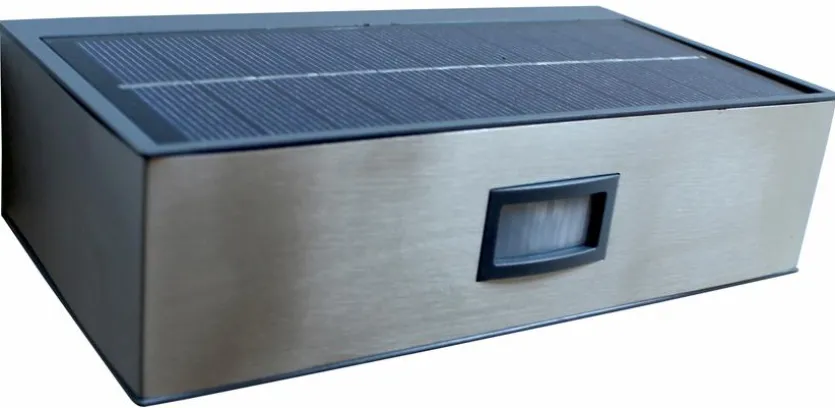 Solar-Außenwandleuchte Brick