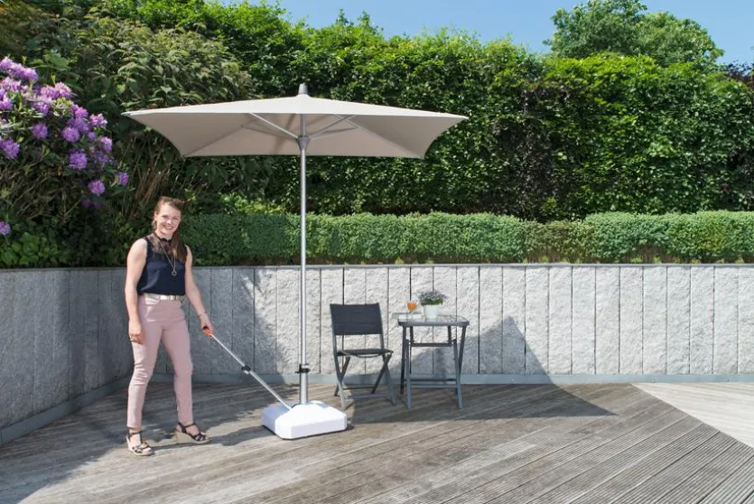 Sonnenschirmständer Mini Plus 45 kg, eckig
