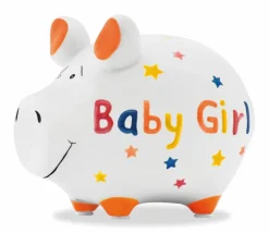 Spardose Baby Girl 12,5 x 9 cm