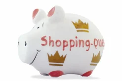 Spardose Shopping-Queen 12,5 x 9 cm