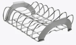 Spare-Rib Halter Pro Grilleinsatz Edelstahl