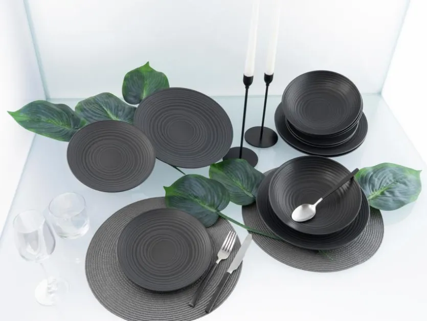 Speiseteller Lava Stone Ø 27 cm