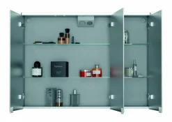 Spiegelschrank Dekor Alu III