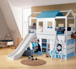 Spielbett Tiny House 90 x 200 cm