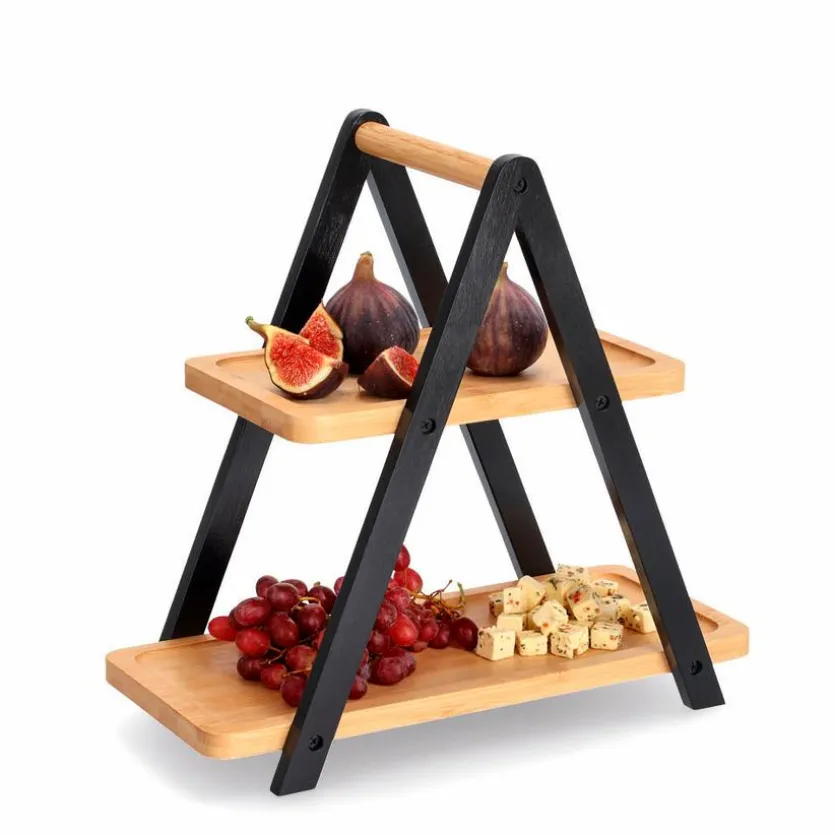 2-stöckige Etagere 32 cm