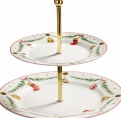 2-stöckige Etagere Holly 24cm